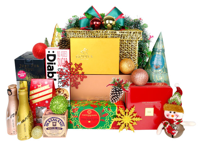 Christmas Gift Hamper - Christmas Permium Food Gift Hamper A19 - XH1120A4 Photo