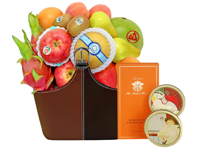 Mid-Autumn Gift Hamper - Mid Autumn Reign Mooncakes Fruit Hamper MR09 - 2MR0727A1 Photo